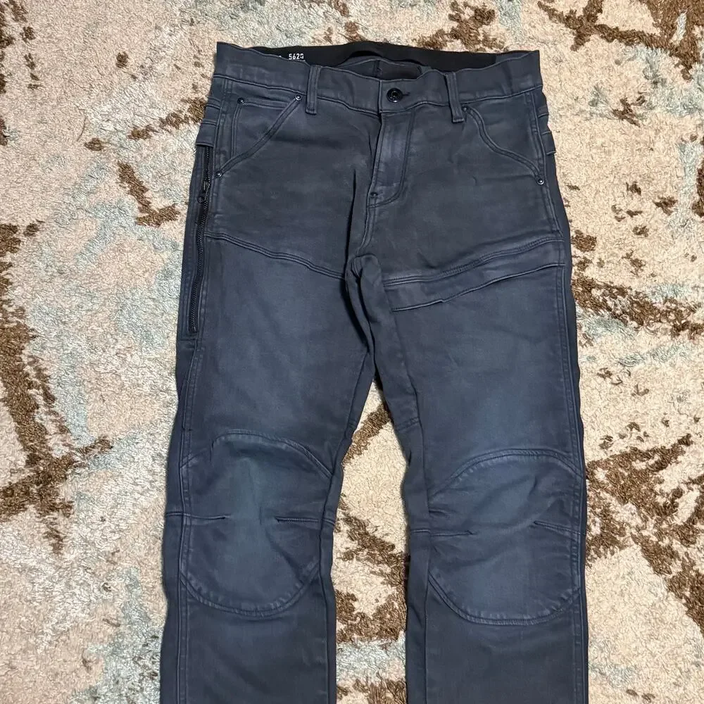 G Star Raw 5620 Flightsuit 3D Skinny Jeans Size 33x32 Streetwear